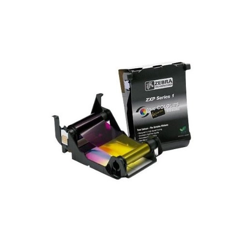 Zebra 800011-140 Cinta de Color YMCKO ZXP Serie 1 100 Imágenes - Credenciales profesionales con colores vivos