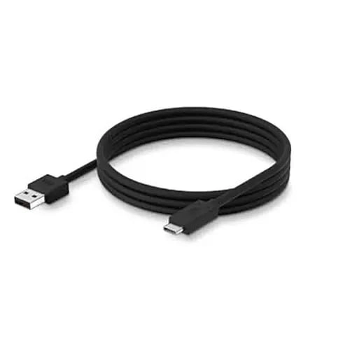 Cable Zebra USB-C a USB-A de Carga y Datos - Compatible con TC56/TC57/EC50/EC55 - 1m Negro